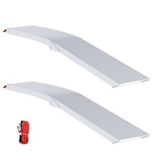 Motorradrampe Aluminium 680 kg, 2er Set