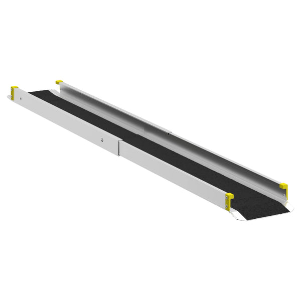 Rollstuhlrampe Schwarz 2er Set, 270 kg