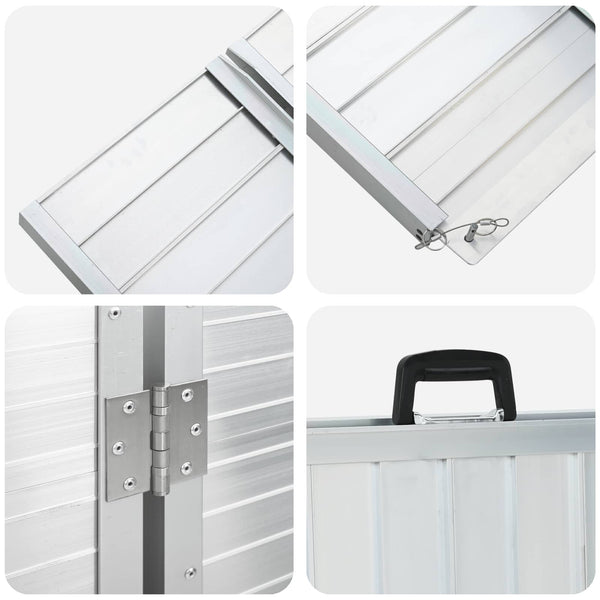 Rollstuhlrampe Aluminium 270 kg