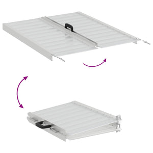 Rollstuhlrampe Aluminium 270 kg