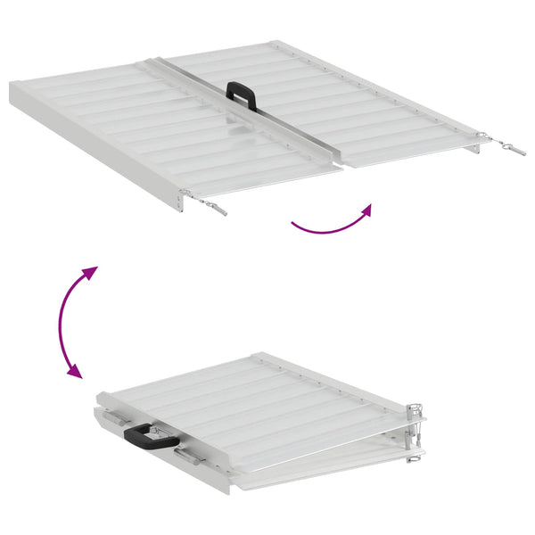 Rollstuhlrampe Aluminium 270 kg