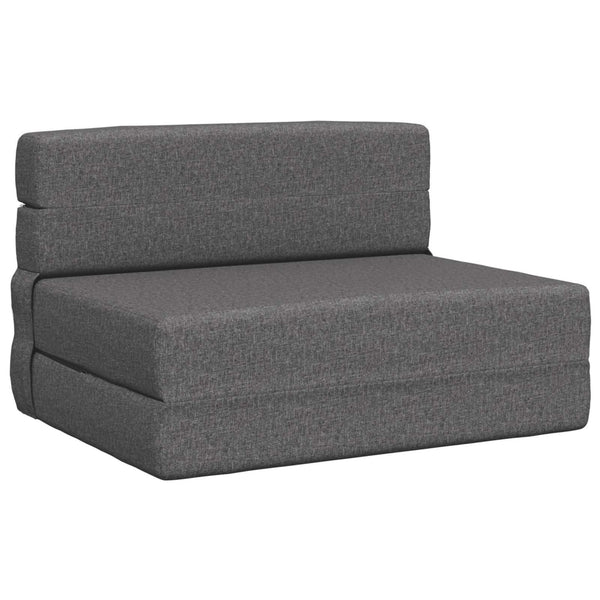 Klappsofa Bett Hellgrau 190x70x15cm