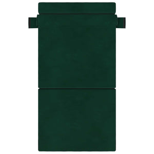 Klappsofa Bett Dunkelgrün Samt 190 cm