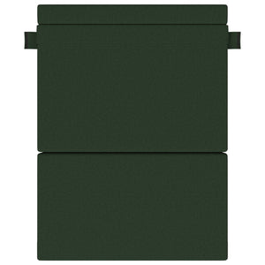 Klappsofa Bett Dunkelgrün Stoff 203 cm