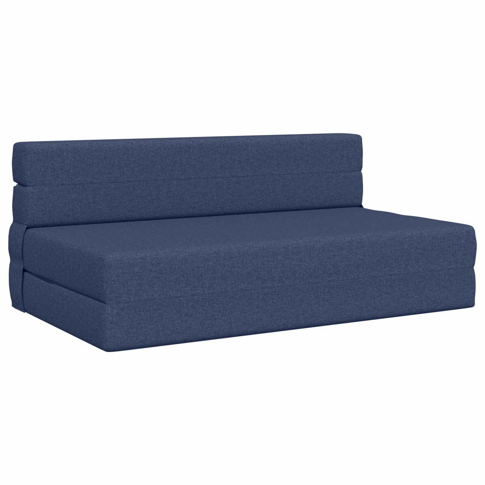 Blaues Klappsofa Bett 203x152 cm