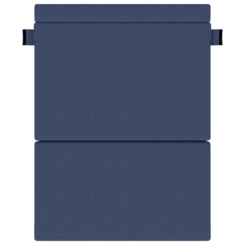 Blaues Klappsofa Bett 203x152 cm