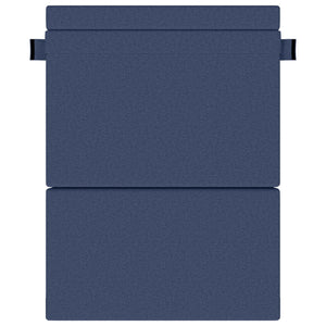 Blaues Klappsofa Bett 203x152 cm