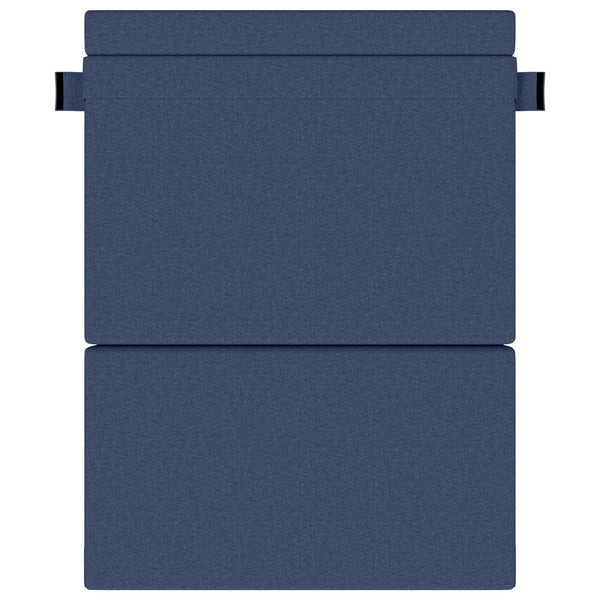 Blaues Klappsofa Bett 203x152 cm