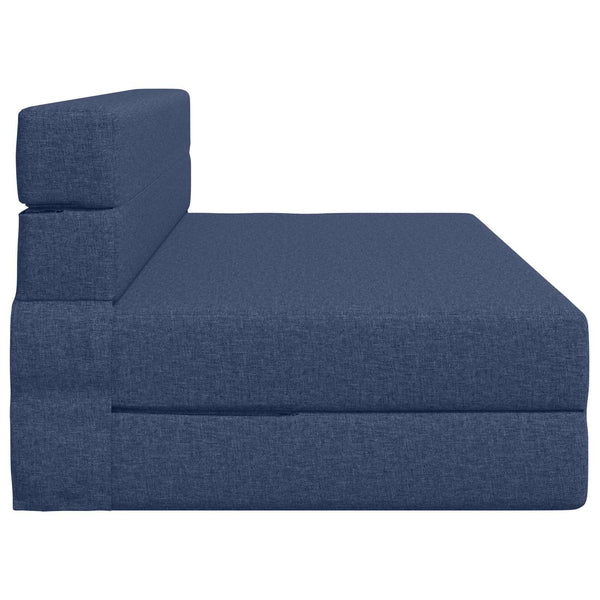 Blaues Klappsofa Bett 203x152 cm