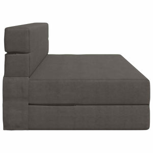 Klappsofa Bett Dunkelgrau Cordstoff 203 cm