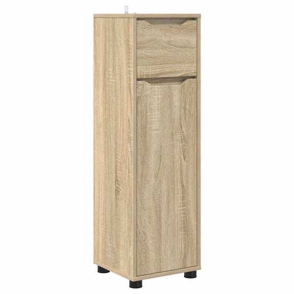 Badezimmerschrank Sonoma Eiche 30,5x30x101cm