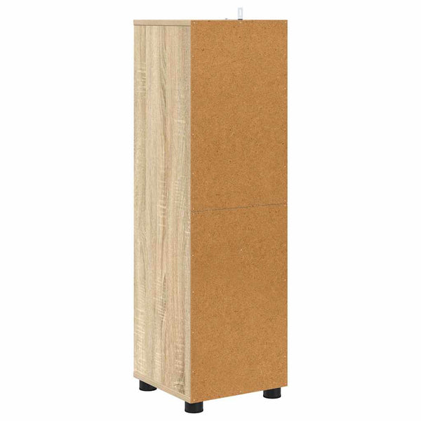 Badezimmerschrank Sonoma Eiche 30,5x30x101cm