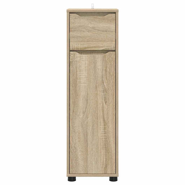 Badezimmerschrank Sonoma Eiche 30,5x30x101cm