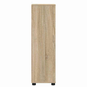 Badezimmerschrank Sonoma Eiche 30,5x30x101cm