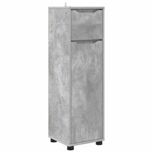 Badezimmerschrank Beton Grau 30,5x30x101cm