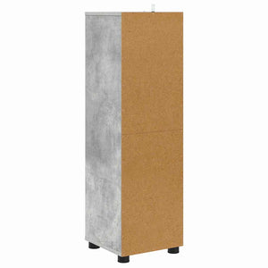 Badezimmerschrank Beton Grau 30,5x30x101cm