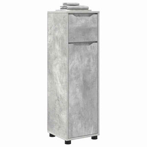 Badezimmerschrank Beton Grau 30,5x30x101cm