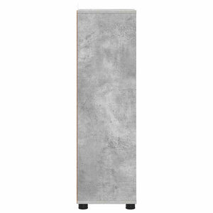 Badezimmerschrank Beton Grau 30,5x30x101cm