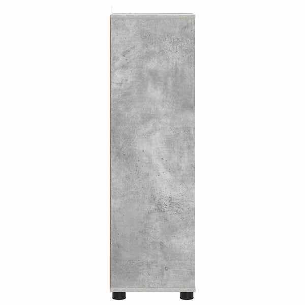 Badezimmerschrank Beton Grau 30,5x30x101cm
