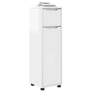 Hochglanz Badezimmerschrank Weiß Regal