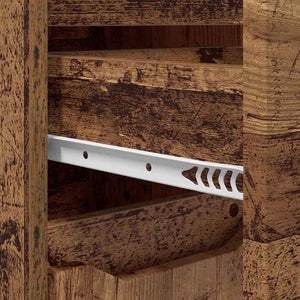 Badezimmerschrank Altholz 30,5x30x101cm