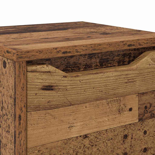 Badezimmerschrank Altholz 30,5x30x101cm