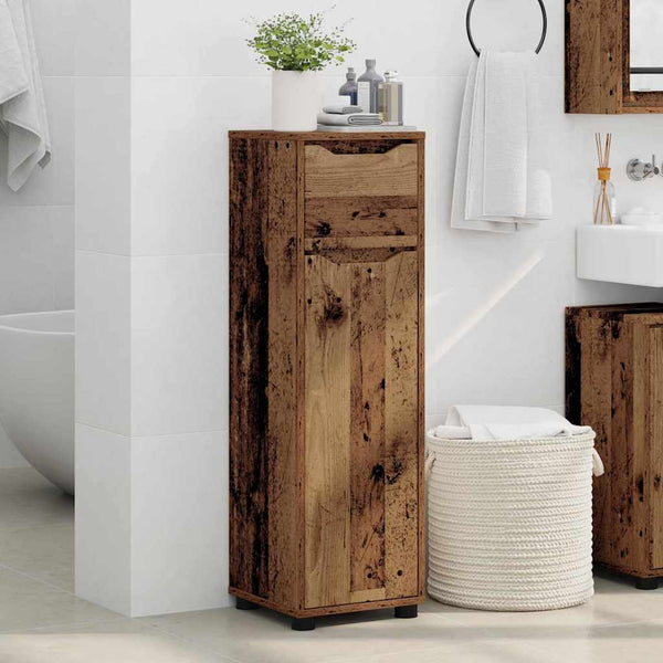 Badezimmerschrank Altholz 30,5x30x101cm