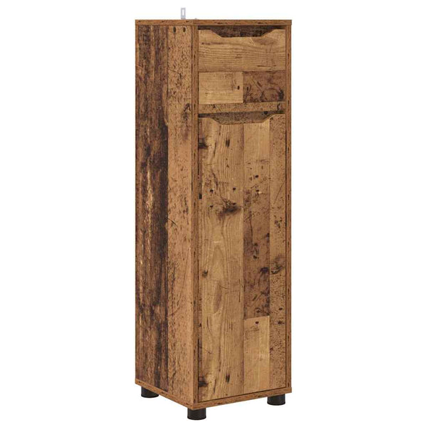 Badezimmerschrank Altholz 30,5x30x101cm