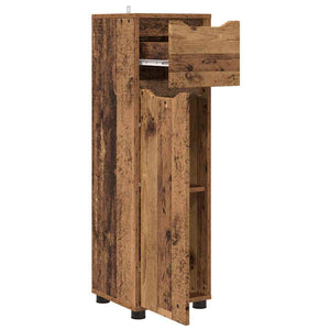 Badezimmerschrank Altholz 30,5x30x101cm
