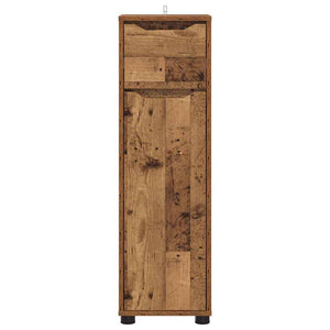 Badezimmerschrank Altholz 30,5x30x101cm