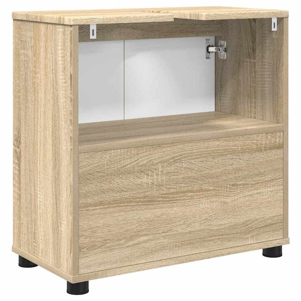 Meuble sous-lavabo vidaXL chêne Sonoma 60 x 30 x 60 cm