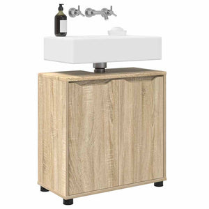 Meuble sous-lavabo vidaXL chêne Sonoma 60 x 30 x 60 cm