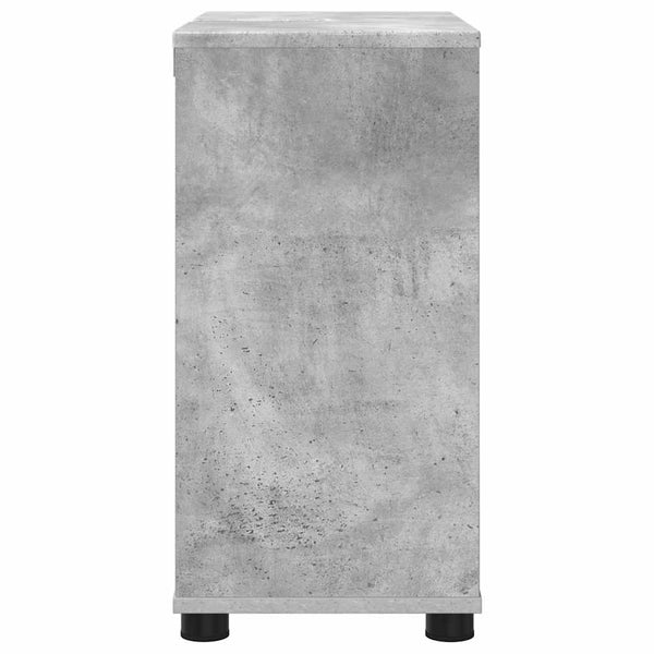Beton Grau Waschbeckenunterschrank 60 cm