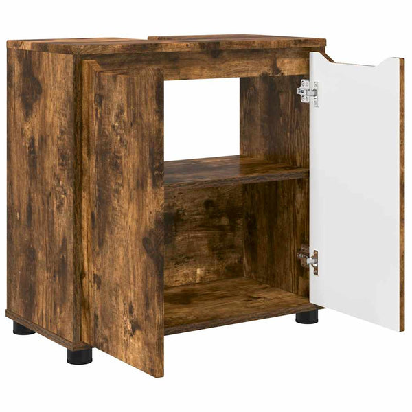 Waschbeckenunterschrank Eiche 60x60 cm