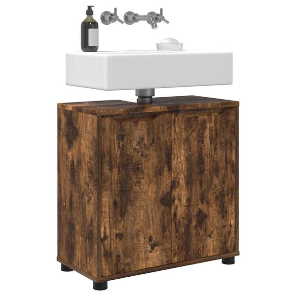 Waschbeckenunterschrank Eiche 60x60 cm
