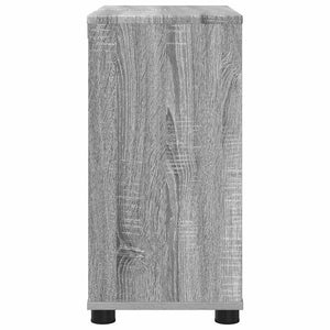 Grauer Waschbeckenunterschrank Sonoma 60 cm