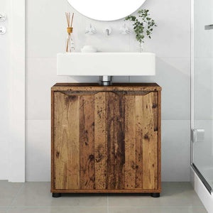 Waschbeckenunterschrank Altholz 60x30x60cm