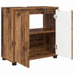 Waschbeckenunterschrank Altholz 60x30x60cm