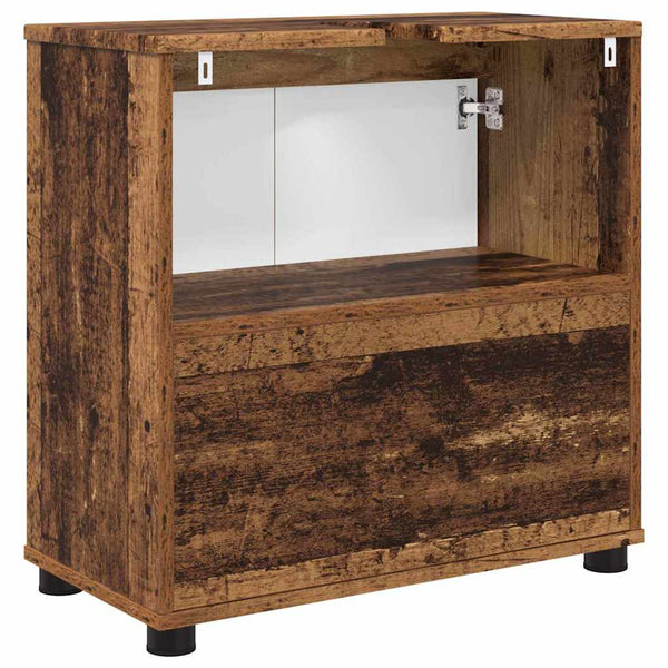Waschbeckenunterschrank Altholz 60x30x60cm