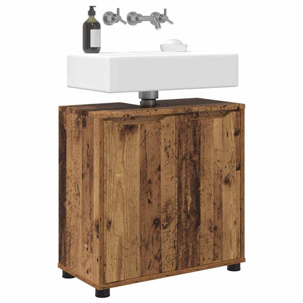 Waschbeckenunterschrank Altholz 60x30x60cm