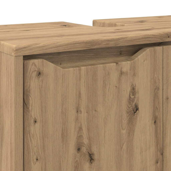 vidaXL Meuble sous-vasque Chêne Artisan 60 x 30 x 60 cm