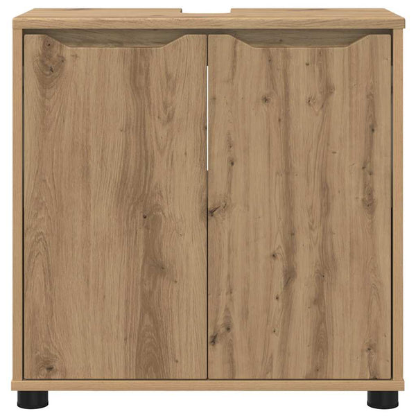 vidaXL Meuble sous-vasque Chêne Artisan 60 x 30 x 60 cm