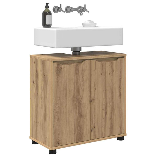 vidaXL Meuble sous-vasque Chêne Artisan 60 x 30 x 60 cm
