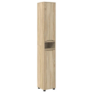 Badezimmerschrank Sonoma-Eiche 195 cm