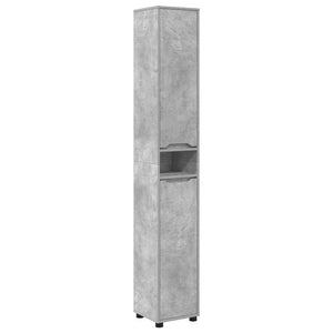 Badezimmerschrank Beton Grau 195cm