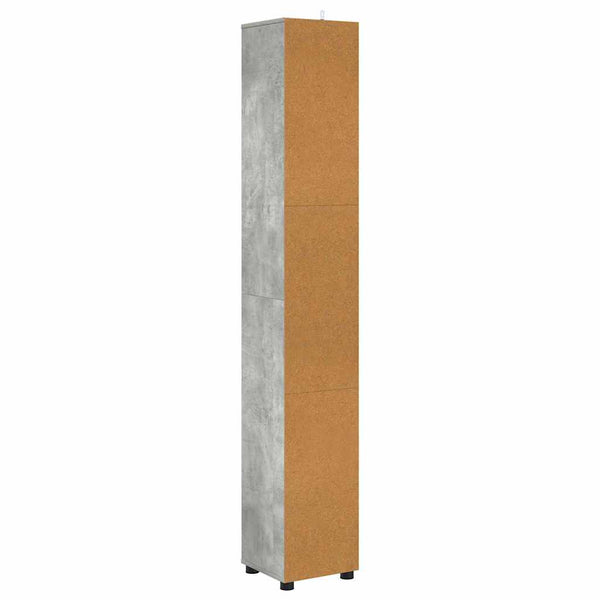 Badezimmerschrank Beton Grau 195cm