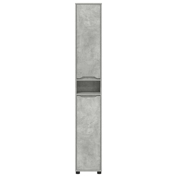 Badezimmerschrank Beton Grau 195cm