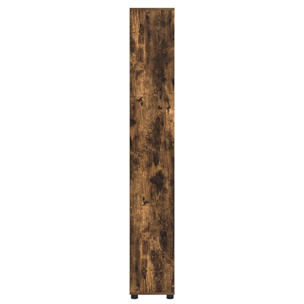 Badezimmerschrank Geräucherte Eiche 30,5x30x195 cm