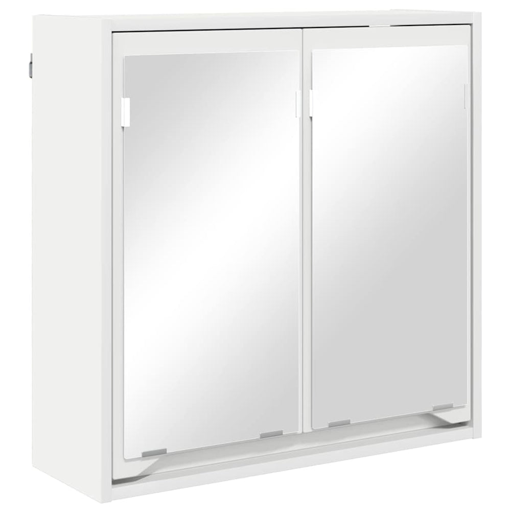 Weißer Badezimmerspiegelschrank 60cm