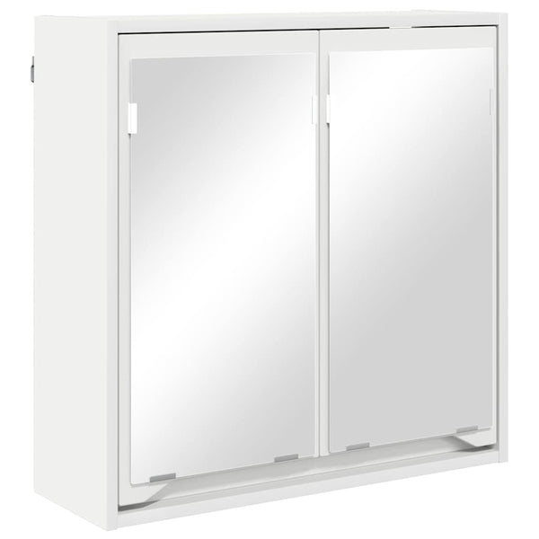 Weißer Badezimmerspiegelschrank 60cm